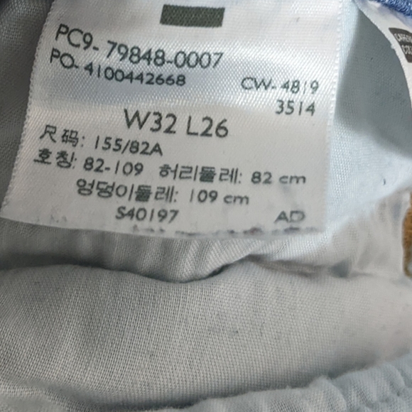 Levi's Ribcage Wide Leg Crop Medium Wash Jeans - Picture 5 of 7